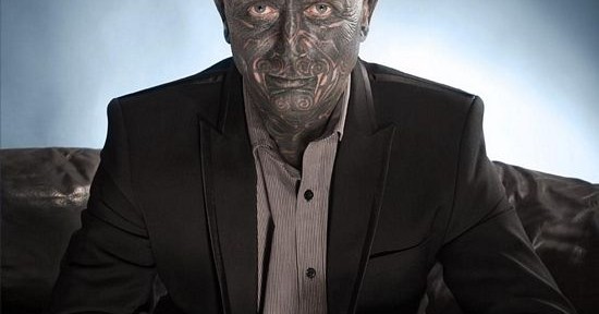 Tattoo Faced Candidate : Most Tattooed Man to Ever Run For President